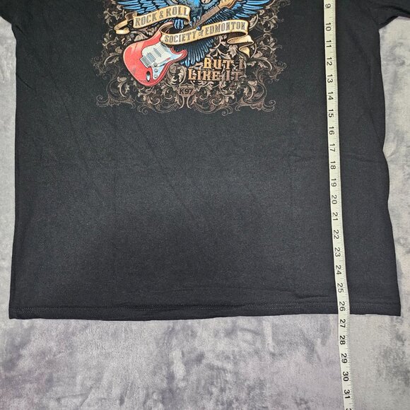 The Rock and Roll Society of Edmonton T-Shirt Size Large ATC Tag - Picture 7 of 7